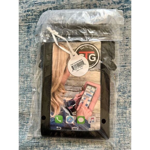 NWT! Save The Girls Black Fresh Twist Touch Screen Purse Bag - Picture 3 of 5